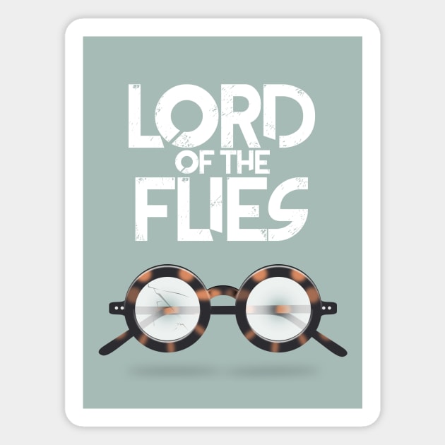 Lord of the Flies - Alternative Movie Poster Magnet by MoviePosterBoy